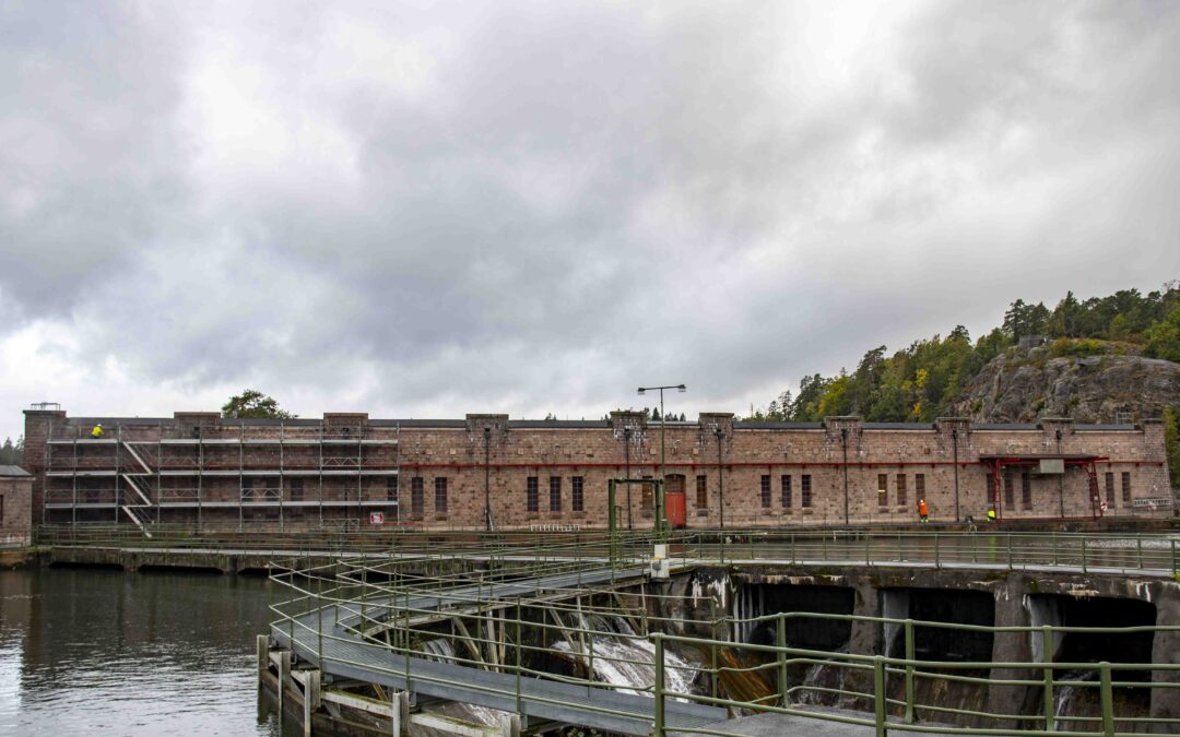 Drottningen bland statliga Vattenfalls anläggningar får sig en liten uppiffning